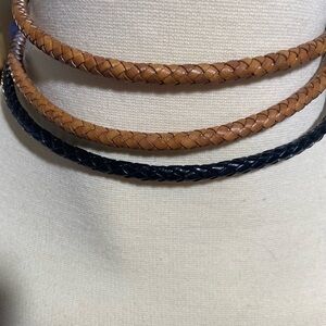 3 Braided Unisex Chokers